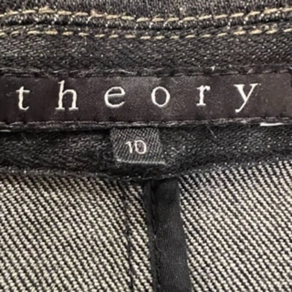 Theory Women's Jean Jacket 10 - Picture 10 of 14
